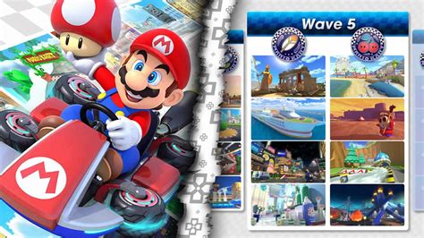 mario kart 8 welle 5|Mario Kart 8 Deluxe DLC ⁴ᴷ Wave 5 (200cc 3